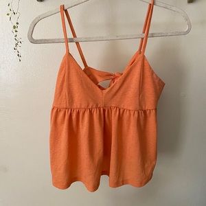 Cami crop tank top